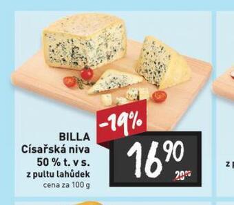 Billa Billa císařská niva 50% nabídka