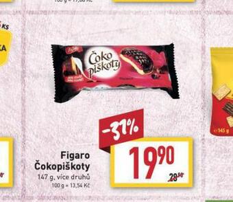 Billa Figaro čokopiškoty nabídka