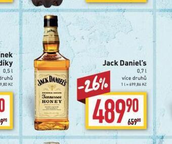 Billa Jack daniel´s nabídka