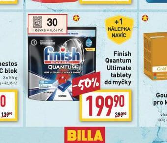 Billa Finish quantum ultimate tablety do myčky nabídka