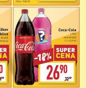 Billa Coca cola 1,75l nabídka