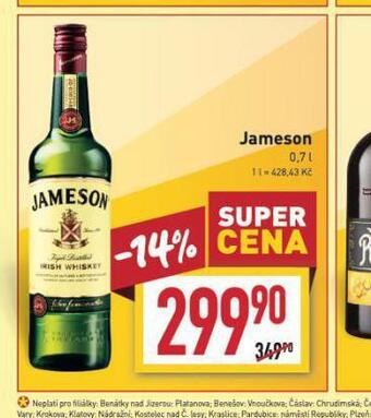 Billa Jameson nabídka