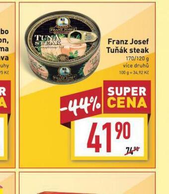 Billa Franz josef tuňák steak nabídka