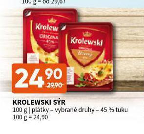 Terno Krolewski sýr nabídka