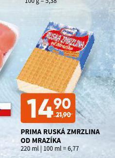 Terno Prima ruská zmrzlina od mrazíka nabídka