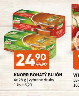 Terno Knorr bohatý bujon nabídka