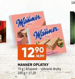 Terno Manner oplatky nabídka