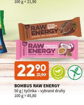 Terno Bombus raw energy nabídka
