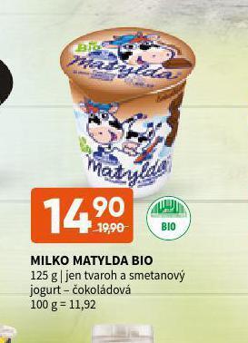 Terno Milko matylda bio nabídka