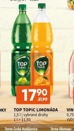 Terno Top topic limonáda nabídka