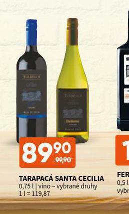 Terno Tarapacá santa cecilia nabídka