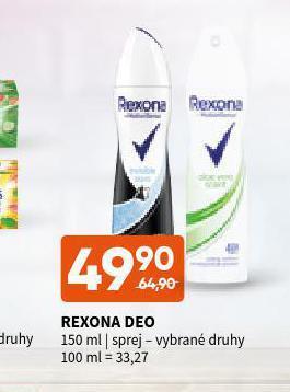 Terno Rexona deo sprej nabídka