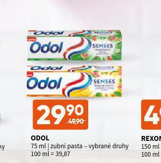 Terno Odol zubní pasta nabídka