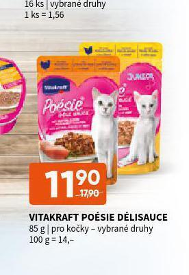Terno Vitakraft poésie délisauce pro kočky nabídka
