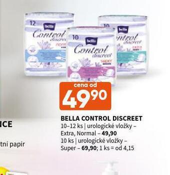 Terno Bella control discreet urologické vložky nabídka