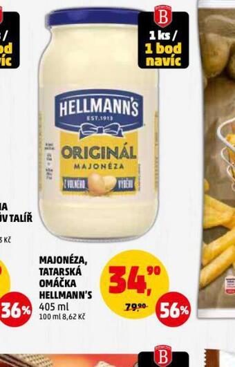 Penny Market Hellmann´s tatarská omáčka, majonéza nabídka