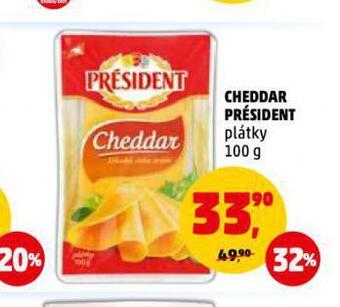 Penny Market Cheddar président nabídka