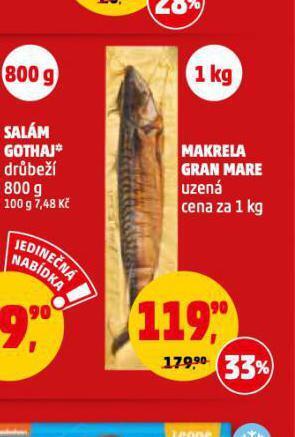 Penny Market Makrela gran mare nabídka