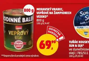 Penny Market Moravský vrabec nabídka