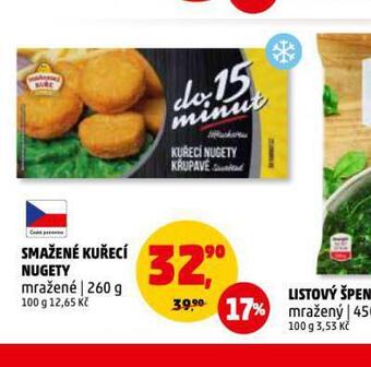 Penny Market Smažené kuřecí nugety nabídka