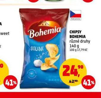 Penny Market Chipsy bohemia nabídka