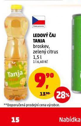 Penny Market Ledový čaj tanja nabídka