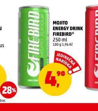 Mojito energy drink firebird