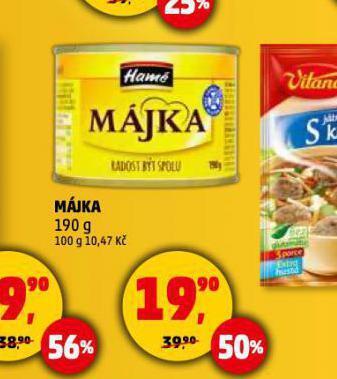 Penny Market Hamé májka nabídka