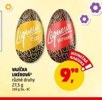Penny Market Vajíčka likérová nabídka