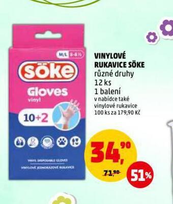 Penny Market Vinylové rukavice söke nabídka