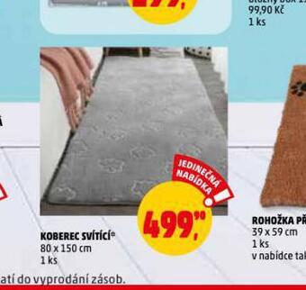 Penny Market Koberec svítící nabídka