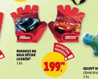 Penny Market Rukavice na kolo dětské licenční nabídka