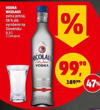 Penny Market Vodka nicolaus nabídka