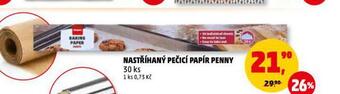 Penny Market Nastříhaný pečící papír penny nabídka