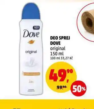 Penny Market Dove deo sprej nabídka