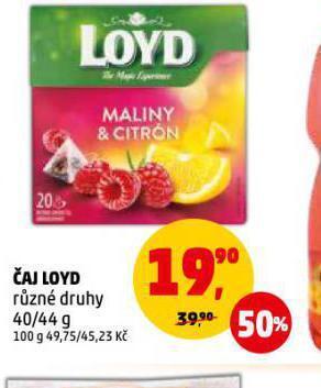 Penny Market Čaj loyd nabídka