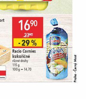 Globus Racio cornies kukuřičné nabídka