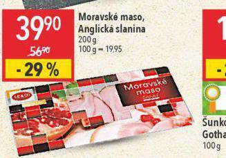 Globus Moravské maso nabídka