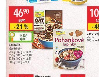 Globus Cereálie nabídka