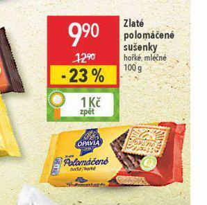 Globus Zlaté polomáčené sušenky nabídka