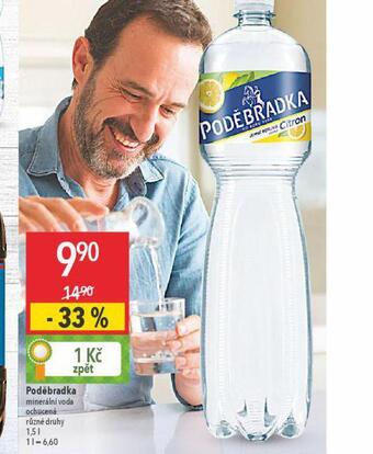 Globus Poděbradka ochucená nabídka