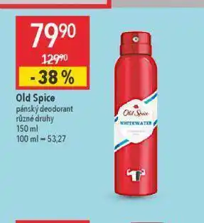 Globus Old spice pásnký deodorant nabídka