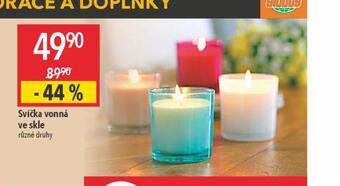 Globus Svíčka vonná ve skle nabídka