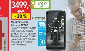 Globus Aligator mobilní telefon nabídka