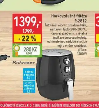 Globus Horkovzdušná fritéza rohnson nabídka