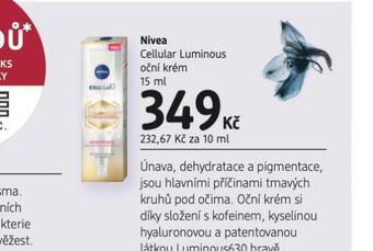 dm drogerie Nivea oční krém nabídka