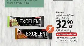 Nutrend proteinová tyčinka