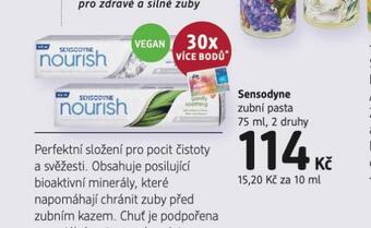 dm drogerie Sensodyne zubní pasta nabídka