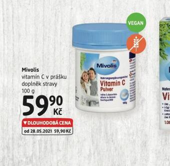 dm drogerie Mivolis vitamin c v prášku nabídka