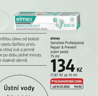 Elmex zubní pasta